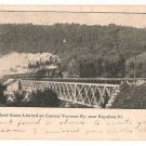 New England States Limited on Central Vermont Ry. near Royalton Vermont