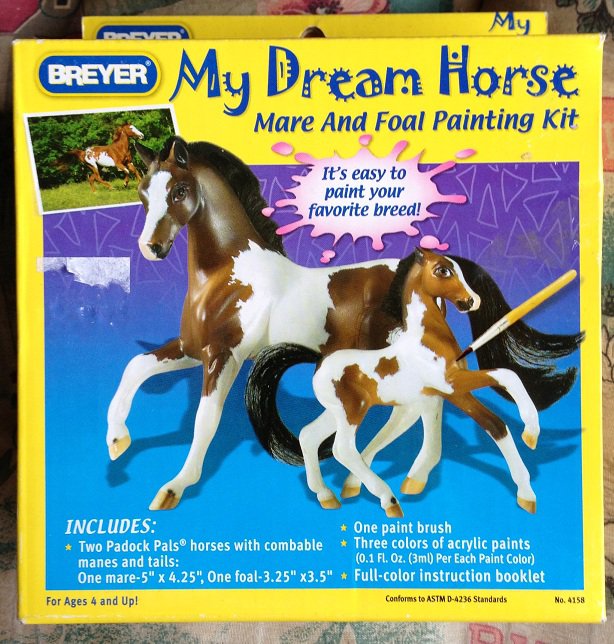 BREYER My Dream Horse Mare And Foal Painting Kit 4158