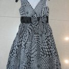 Diane Von Furstenberg Silk Jersey  V Neck Dress