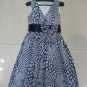 Diane Von Furstenberg Silk Jersey  V Neck Dress