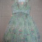 BCBG Silk Summer V-Neck Dress