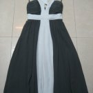BCBG  Max and Cleo Silk 2 Tone Party Dress