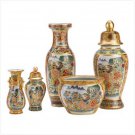 39567 - Asian Palace Vase Ensemble