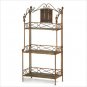 12516 ~ Rustic Baker`s Rack Shelf