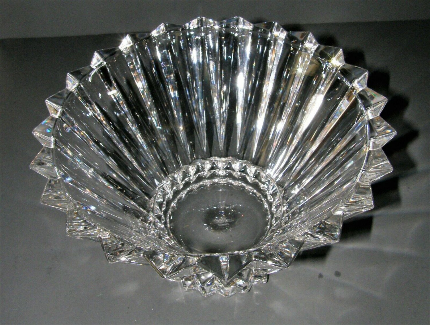 Rosenthal Crystal Classic Blossom cut spike design - 10