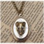 Steampunk Elephant Locket Necklace Vintage Style Original Design