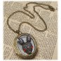 Steampunk Rabbit Locket Necklace Vintage Style Original Design