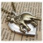 Steampunk Elephant Locket Necklace Vintage Style Original Design
