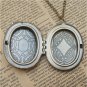 Steampunk Pumpkin and Cat Locket Necklace Vintage Style Original Design