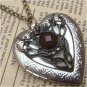 Steampunk Deer Locket Necklace Vintage Style Original Design