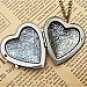 Steampunk Ox Locket Necklace Vintage Style Original Design