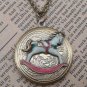 Steampunk Rocking Horse Locket Necklace Vintage Style Original Design