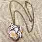 Steampunk Fish Locket Necklace Vintage Style Original Design