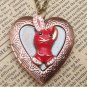Steampunk Rabbit Locket Necklace Vintage Style Original Design