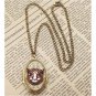 Steampunk Cougar Locket Necklace Vintage Style Original Design