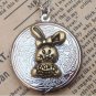 Steampunk Rabbit Locket Necklace Vintage Style Original Design
