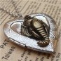Steampunk Elephant Locket Necklace Vintage Style Original Design