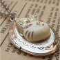 Steampunk Rabbit Locket Necklace Vintage Style Original Design