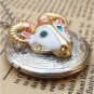 Steampunk Goat Locket Necklace Vintage Style Original Design