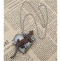 Steampunk Lizard Locket Necklace Vintage Style Original Design