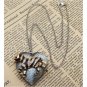 Steampunk Zebra Locket Necklace Vintage Style Original Design