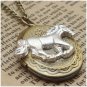Steampunk Horse Locket Necklace Vintage Style Original Design