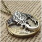 Steampunk Ray Locket Necklace Vintage Style Original Design