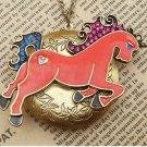 Steampunk Unicorn Locket Necklace Vintage Style Original Design