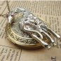 Steampunk Giraffe Locket Necklace Vintage Style Original Design