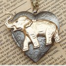 Steampunk Elephant Locket Necklace Vintage Style Original Design
