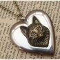 Steampunk Fox Locket Necklace Vintage Style Original Design