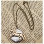 Steampunk Horse Locket Necklace Vintage Style Original Design