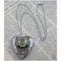 Steampunk Cougar Locket Necklace Vintage Style Original Design