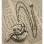 Steampunk Lizard Locket Necklace Vintage Style Original Design