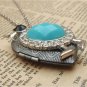 Steampunk Duck Locket Necklace Vintage Style Original Design