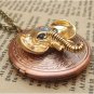 Steampunk Elephant Locket Necklace Vintage Style Original Design
