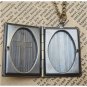 Steampunk Owl Locket Necklace Vintage Style Original Design