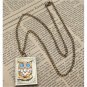 Steampunk Owl Locket Necklace Vintage Style Original Design