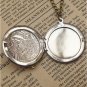 Steampunk Owl Locket Necklace Vintage Style Original Design
