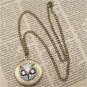 Steampunk Owl Locket Necklace Vintage Style Original Design
