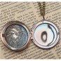 Steampunk Owl Locket Necklace Vintage Style Original Design