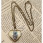 Steampunk Owl Locket Necklace Vintage Style Original Design
