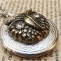 Steampunk Owl Locket Necklace Vintage Style Original Design