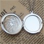 Steampunk Owl Locket Necklace Vintage Style Original Design