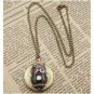 Steampunk Owl Locket Necklace Vintage Style Original Design