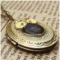 Steampunk Owl Locket Necklace Vintage Style Original Design