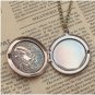 Steampunk Owl Locket Necklace Vintage Style Original Design