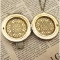 Steampunk Owl Locket Necklace Vintage Style Original Design