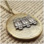 Steampunk Owl Locket Necklace Vintage Style Original Design