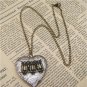 Steampunk Owl Locket Necklace Vintage Style Original Design
